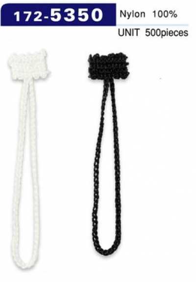 172-5350 Cordão tipo corrente para laço de botão, comprimento total 60 mm (Qtd. 500)