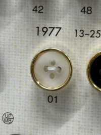 1977 Botão De Luxo Elegante Com 4 Furos Para Camisas DAIYA BUTTON(DAIYA BUTTON) subfoto