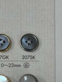 207SK Botão De Plástico De Camisa Simples Com 4 Furos DAIYA BUTTON(DAIYA BUTTON) subfoto