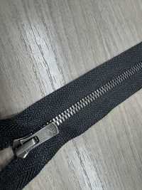3SGWH3C EXCELENTE® Zíper Tamanho 3 Prata Antigo Fechado Duplo YKK Foto secundária