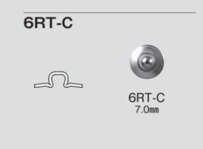 6RT-C 6RT-C Rebite Sólido, Somente para pernas Y