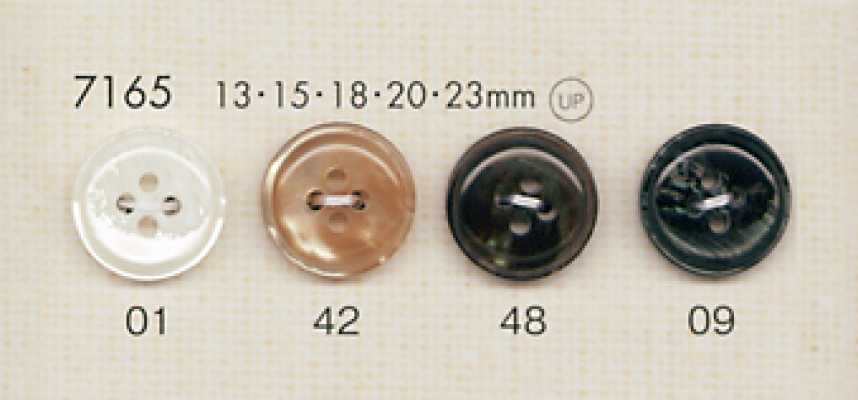 7165 DAIYA BUTTONS Botões de poliéster estilo concha