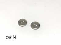 A5503 Botão De Metal Simples De 2 Furos IRIS subfoto