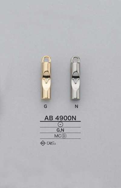 AB4900N Puxador cilíndrico para zíper