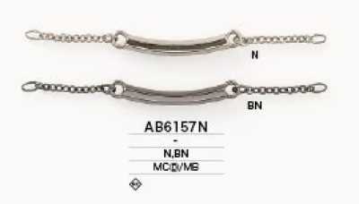 AB6157N Cabide para colarinho em fundição sob pressão/latão