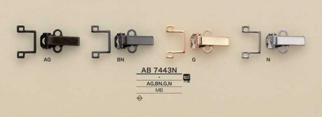 AB7443N Parte frontal em latão com função de encaixe