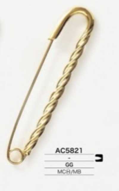 AC5821 Alfinete De Colcha De Latão Fundido De Alta Qualidade