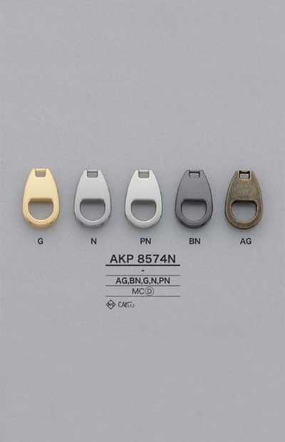 AKP8574N Puxador oval para zíper