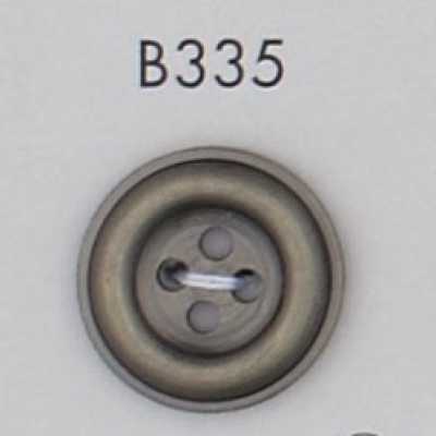 B335 Botão revestido de resina ABS