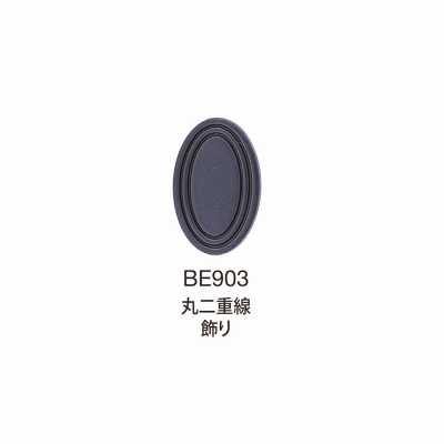 BE903 BEREX Alpha Top Ferragem Redonda com Decoração de Dupla Linha