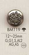 BM119 Botões De Metal Para Jaqueta De Luxo