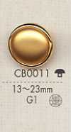 CB0011 Botão metálico simples para camisas e jaquetas