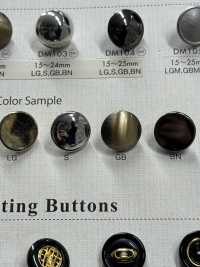DM110 Botões De Metal Simples E Elegantes Para Camisas E Jaquetas[Botão] DAIYA BUTTON(DAIYA BUTTON) subfoto