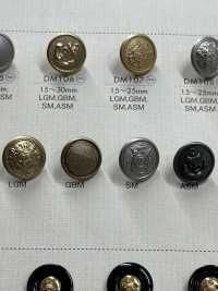 DM110 Botões De Metal Simples E Elegantes Para Camisas E Jaquetas[Botão] DAIYA BUTTON(DAIYA BUTTON) subfoto