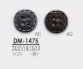 DM1475 Botão de metal de 4 furos para jaquetas e ternos
