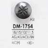 DM1754 Botão De Haste De Meio Anel De Meio Anel De Metal Alto