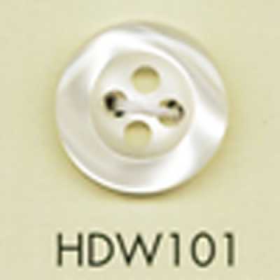 HDW101 Botão de poliéster com aparência de madrepérola da série HYPER DURABLE resistente a impactos DAIYA BUTTONS