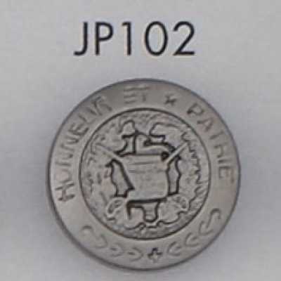 JP102 Botão de resina ABS banhado