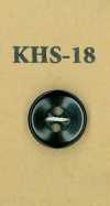KHS-18 Botão De Chifre Pequeno De 4 Orifícios Buffalo