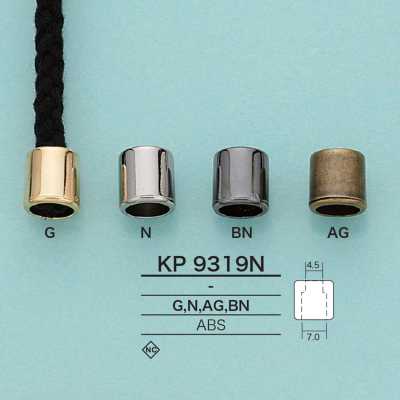 KP9319N Terminal tubular para cordão (acabamento banhado)