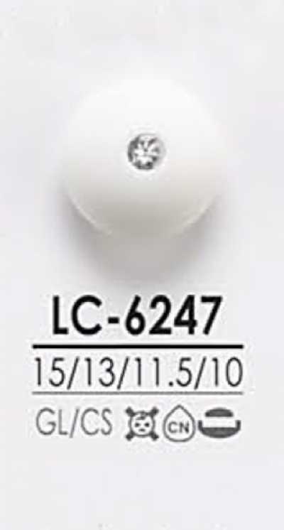 LC6247 Botão de pedra de cristal estilo pin curl para tingimento