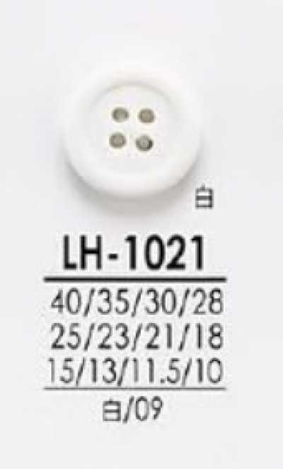 LH1021 Botões para camisas e casacos, para tingimento preto