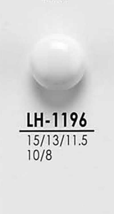 LH1196 Botões para camisas e casacos, preto e tingível