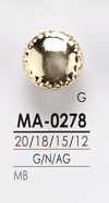 MA0278 Botão de metal