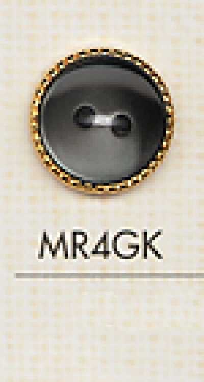 MR4GK Botão de plástico elegante de 2 furos para camisas