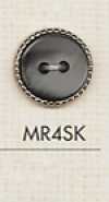 MR4SK Botão plástico elegante de 2 furos para camisas