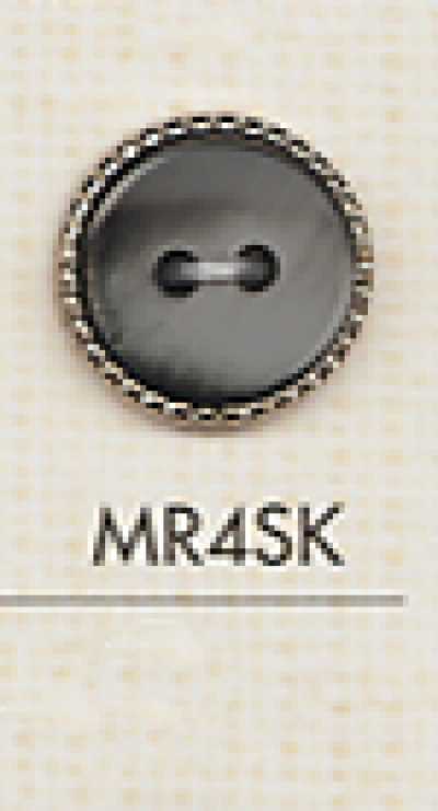 MR4SK Botão plástico elegante de 2 furos para camisas