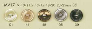 MV17 Botões De Poliéster Com Concha DAIYA BUTTONS