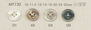 MY130 Botões De Poliéster Com Concha DAIYA BUTTONS
