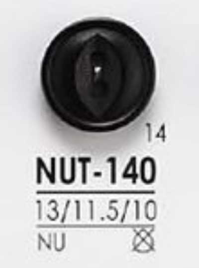 Botão de noz de 2 furos
