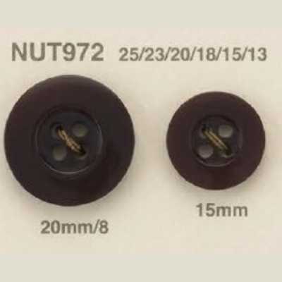 NUT972 Botão de noz com 4 furos