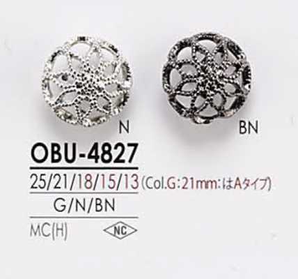 OBU4827 Botão de metal