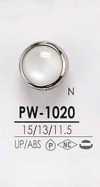 PW1020 Tampa De 4 Furos Estilo Shell E Botão De Fechamento Para Tingimento