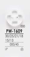 PW1609 Botões de camisa tingíveis