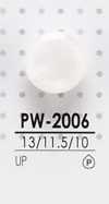 PW2006 Botão de poliéster para tingimento