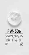 PW506 Botões para camisa para tingimento preto