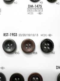RST1903 Botão De Metal Com 4 Buracos Para Jaquetas E Ternos IRIS subfoto