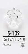 S109 Botão com corte diamante