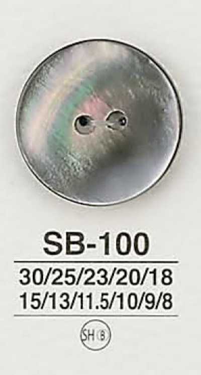 SB100 Botão de concha