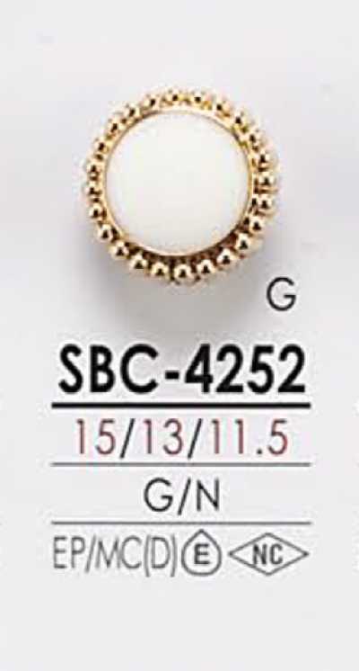 SBC4252 Botão de metal para tingimento