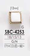 SBC4253 Botão De Metal Para Tingimento