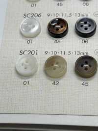 SC201 BOTÕES DAIYA Resistentes Ao Impacto HYPER DURABLE &quot;&quot; Series Buffalo-like Polyester Button [Botão] DAIYA BUTTON(DAIYA BUTTON) subfoto