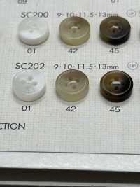 SC202 BOTÕES DAIYA Resistentes Ao Impacto HYPER DURABLE &quot;&quot; Series Buffalo-like Polyester Button [Botão] DAIYA BUTTON(DAIYA BUTTON) subfoto