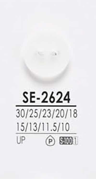 SE2624 Botão de camisa para tingimento preto