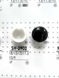 SH2902 Botão De Poliéster Para Tingimento IRIS subfoto