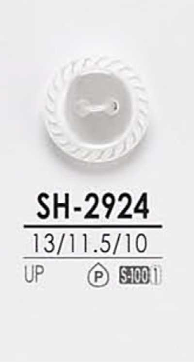 SH2924 Botões para camisa para tingimento